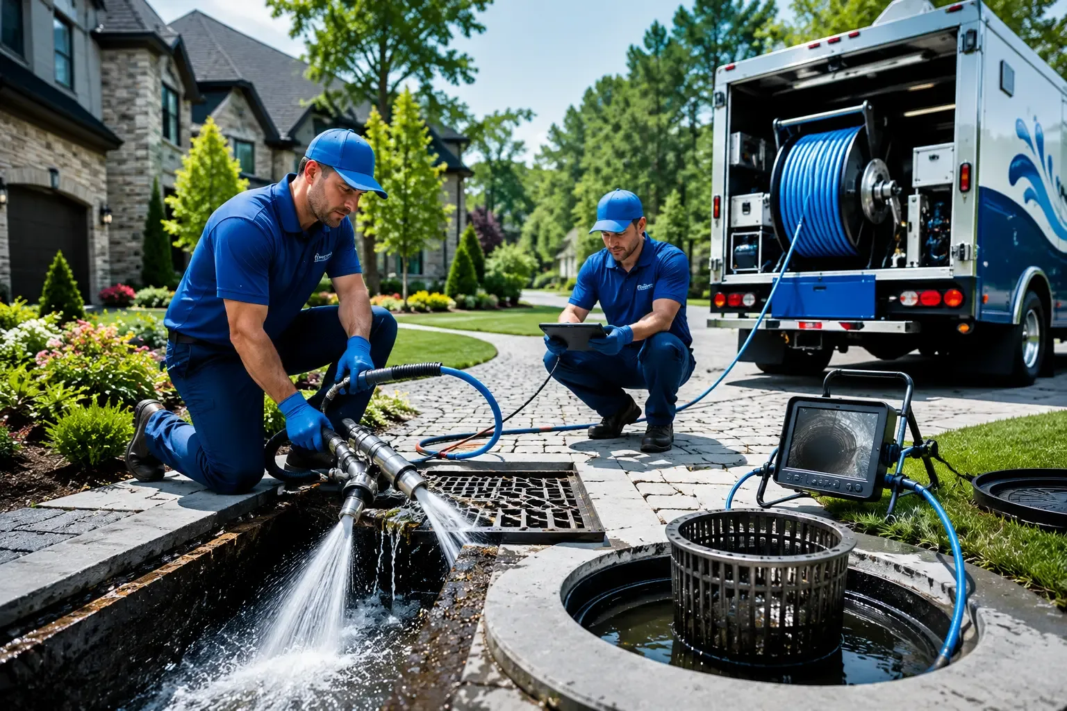 Local outdoor drain cleaning professionals in Decker, MI